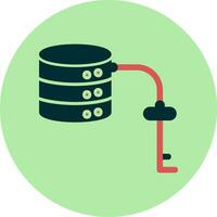 Key Value Database Vector Icon