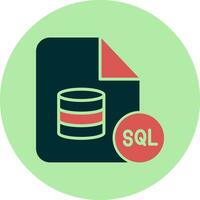 Structured Query Language Vector Icon