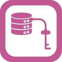 Key Value Database Vector Icon