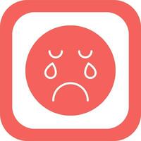 Crying Vector Icon