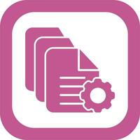 Batch Processing Vector Icon