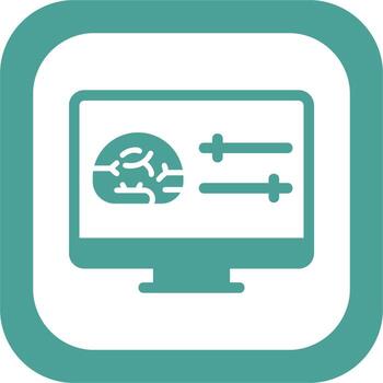 Computer Vector Icon