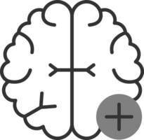 neurología vector icono