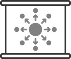 Diffusion Vector Icon