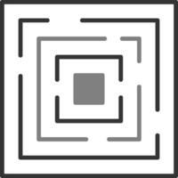 Maze Vector Icon