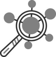 Network Analysis Vector Icon