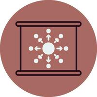Diffusion Vector Icon