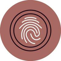 Biometric Vector Icon