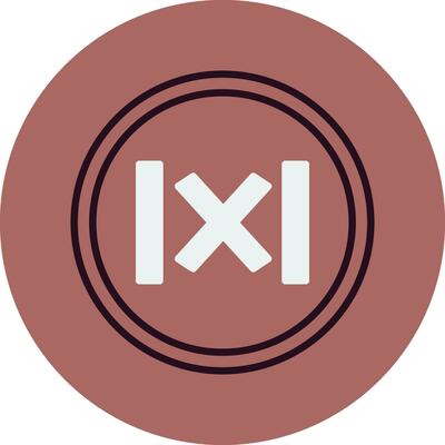 Absolute Value Vector Icon
