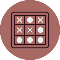 Tic Tac Toe Vector Icon