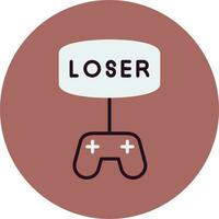 Loser Vector Icon