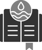 hidrología vector icono
