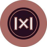 Absolute Value Vector Icon