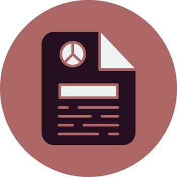 icono de vector de informe