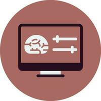 Computer Vector Icon