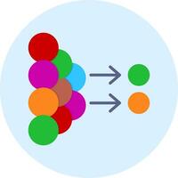Diffusion Vector Icon