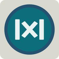 Absolute Value Vector Icon