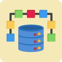 Structured Data Vector Icon