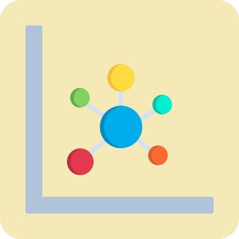 agrupamiento vector icono