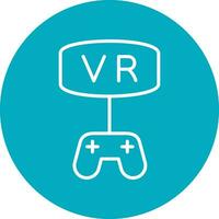 Vr Game Vector Icon