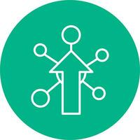 Neural Network Vector Icon