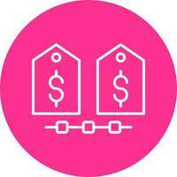 Residual Value Vector Icon