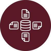 Aggregation Vector Icon