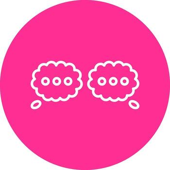Thoughts Vector Icon