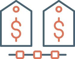 Residual Value Vector Icon