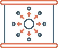 Diffusion Vector Icon