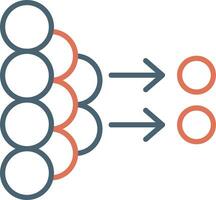 Diffusion Vector Icon