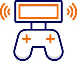 icono de vector de gamepad