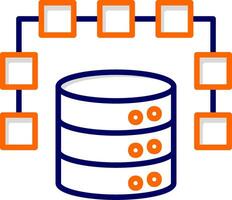 Structured Data Vector Icon