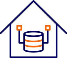 Data Warehouse Vector Icon