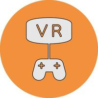 Vr Game Vector Icon