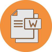 Word Vector Icon