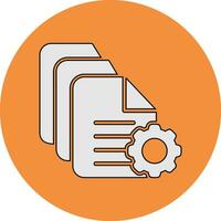 Batch Processing Vector Icon