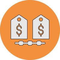 Residual Value Vector Icon