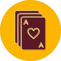 Poker Cards Vector Icon