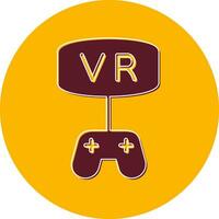 Vr Game Vector Icon
