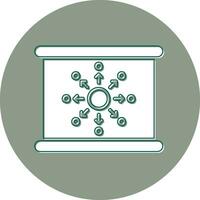 Diffusion Vector Icon