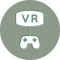 Vr Game Vector Icon