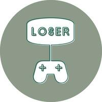 Loser Vector Icon