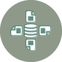 Aggregation Vector Icon