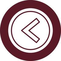 Less Than Vector Icon