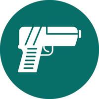 icono de vector de pistola