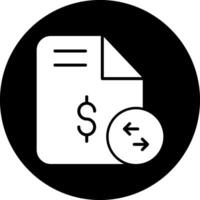 Transactional Data Vector Icon