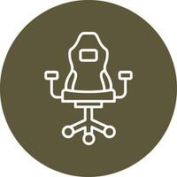 Gaming Chair Vector Icon