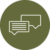 Chat Vector Icon