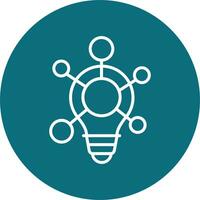 Clustering Vector Icon